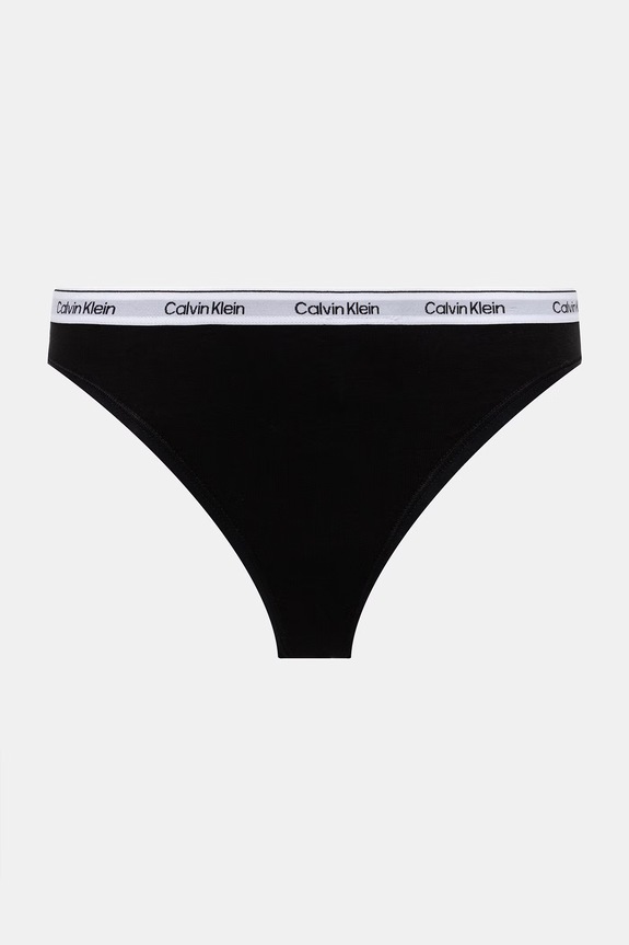 Calvin Klein Underwear tangá dámske 5-pak LV00QD5221 čierna