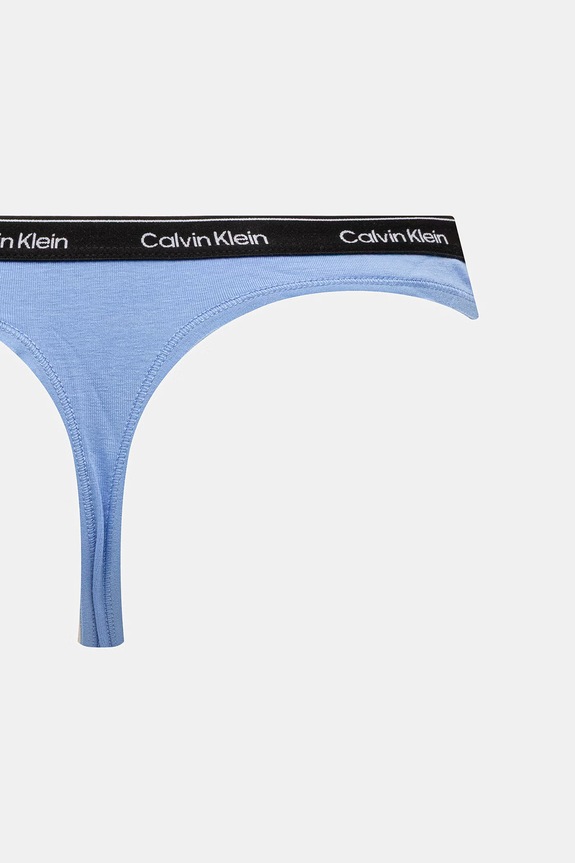 Dámske tangá s bavlnou Calvin Klein Underwear 7-pak LV00QD5319