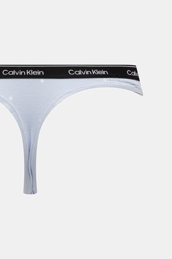 Dámske tangá s bavlnou Calvin Klein Underwear 7-pak LV00QD5319