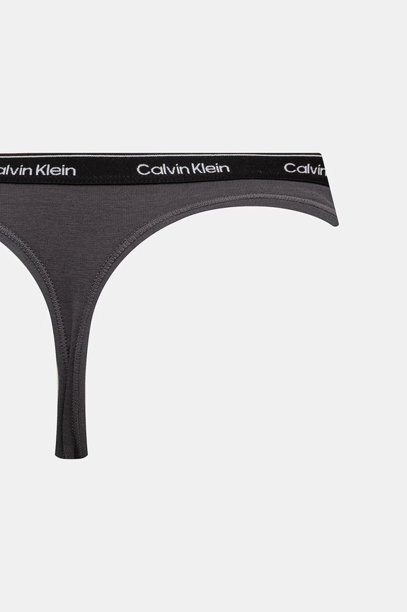 Dámske tangá s bavlnou Calvin Klein Underwear 7-pak LV00QD5319