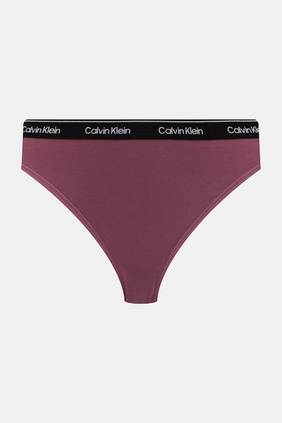 Odzież Calvin Klein Underwear figi damskie z bawełną 7-pack LV00QD5320 biały