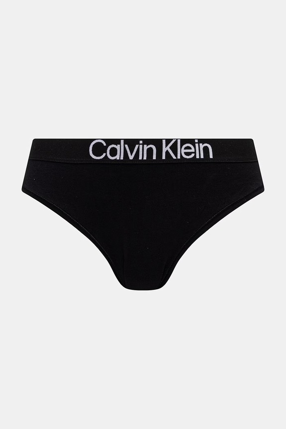Calvin Klein Underwear nohavičky dámske bavlnené s elastanom 3-pak LV00QD5398 čierna SS26