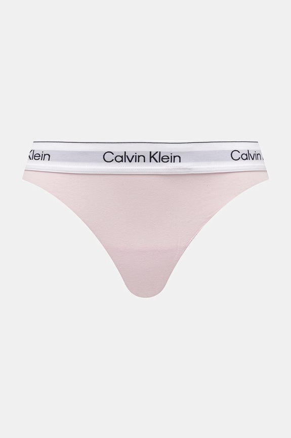 Oblečenie Calvin Klein Underwear tangá dámske 2-pak LV00QF8834 ružová