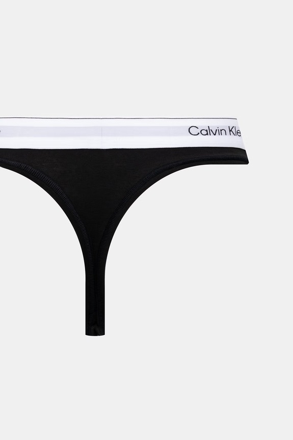 Calvin Klein Underwear tangá dámske 2-pak LV00QF8834 modrá