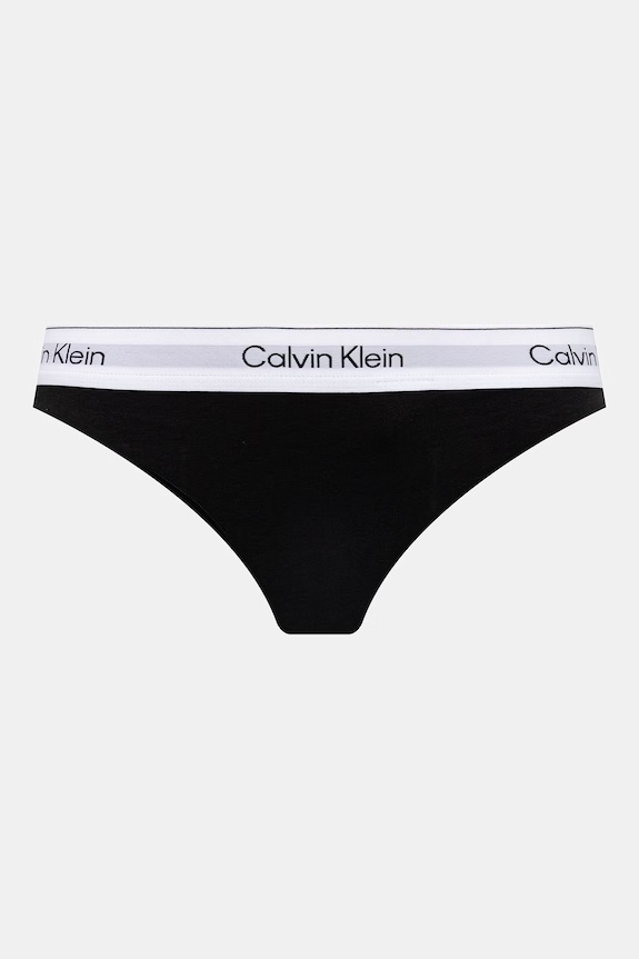Calvin Klein Underwear tanga pentru femei pachet de 2 LV00QF8834 negru SS26