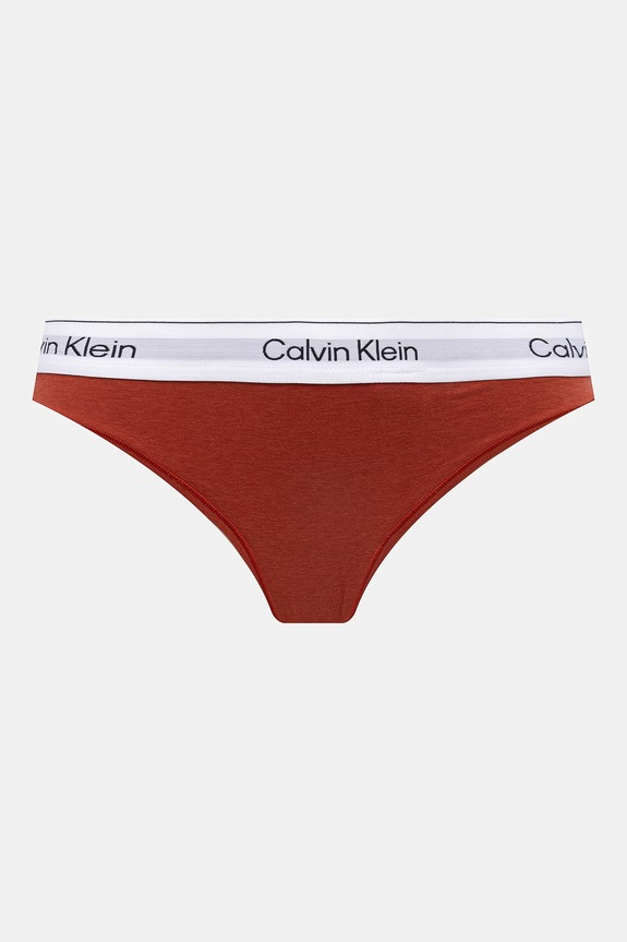 Îmbrăcăminte Calvin Klein Underwear tanga pentru femei pachet de 2 LV00QF8834 negru