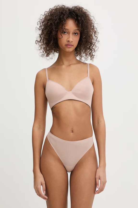 Calvin Klein Underwear perizoma da donna LV00QF8587 beige SS26