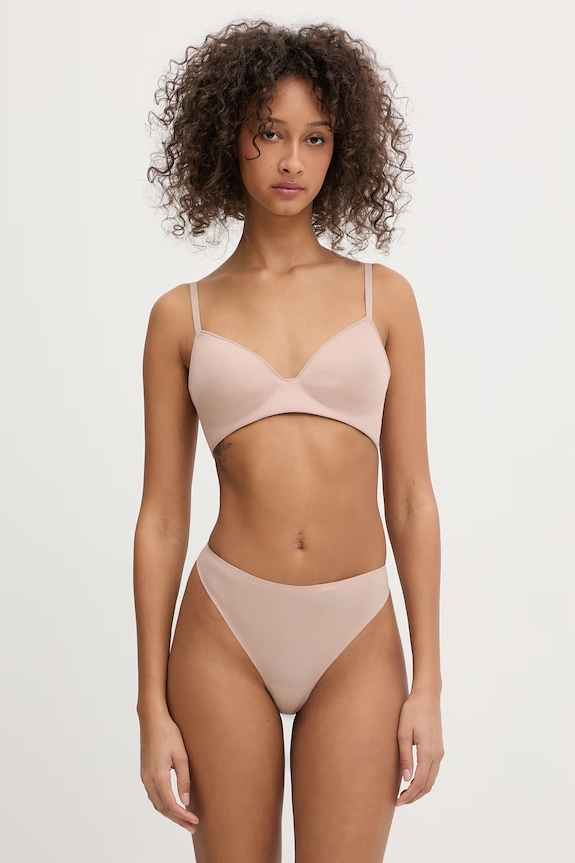 Calvin Klein Underwear perizoma da donna LV00QF8587 beige SS26