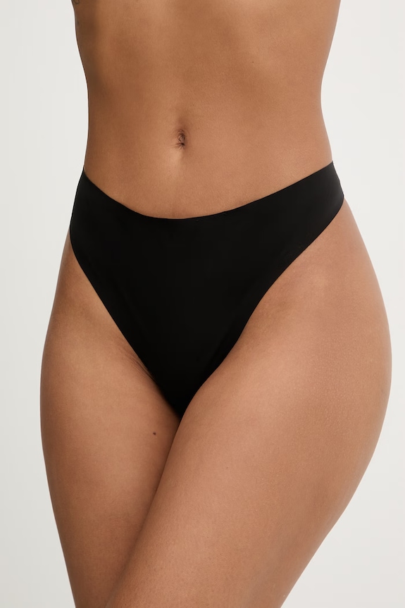 Calvin Klein Underwear Στρινγκ γυναικεία μαύρο LV00QF8587