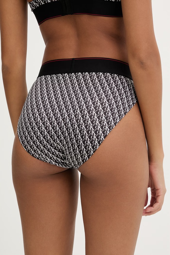 Ρούχα Calvin Klein Underwear σλιπ Γυναικεία LV00QF8705 μαύρο