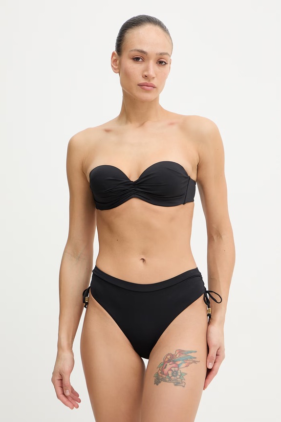 Plavková podprsenka Twinset 261LBMV11 čierna SS26