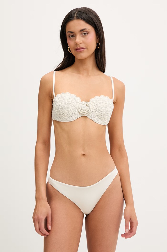 Twinset dvodijelni kupaći kostim za žene bež 261LMME12