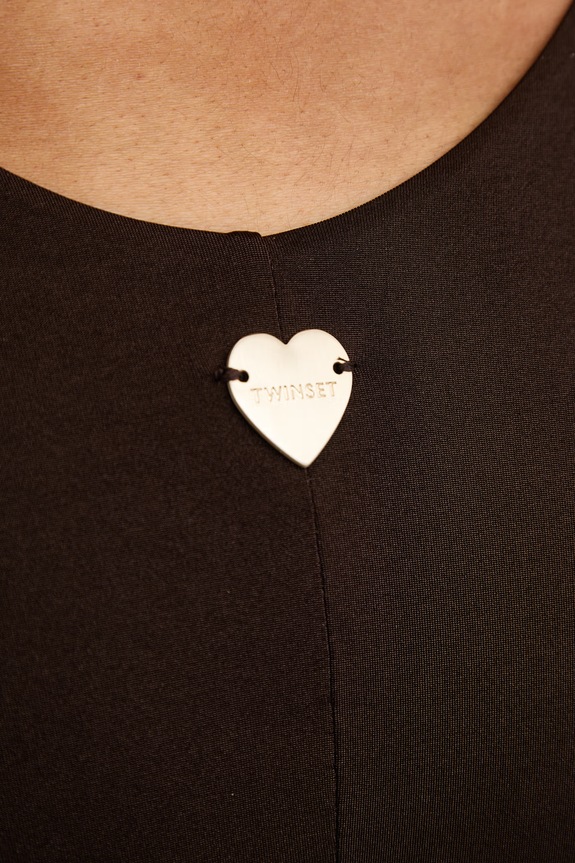 Twinset jednodijelni kupaći kostim ženski 261LMME01 smeđa