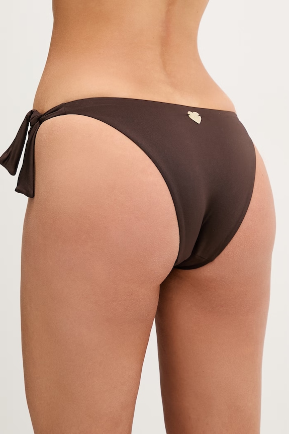 Abbigliamento Twinset mutandine da spiaggia da donna 261LMME88 marrone