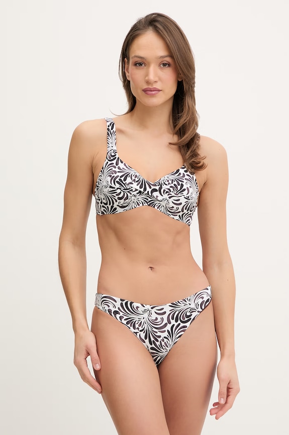 Twinset figi kąpielowe 261LMMG66 brązowy SS26