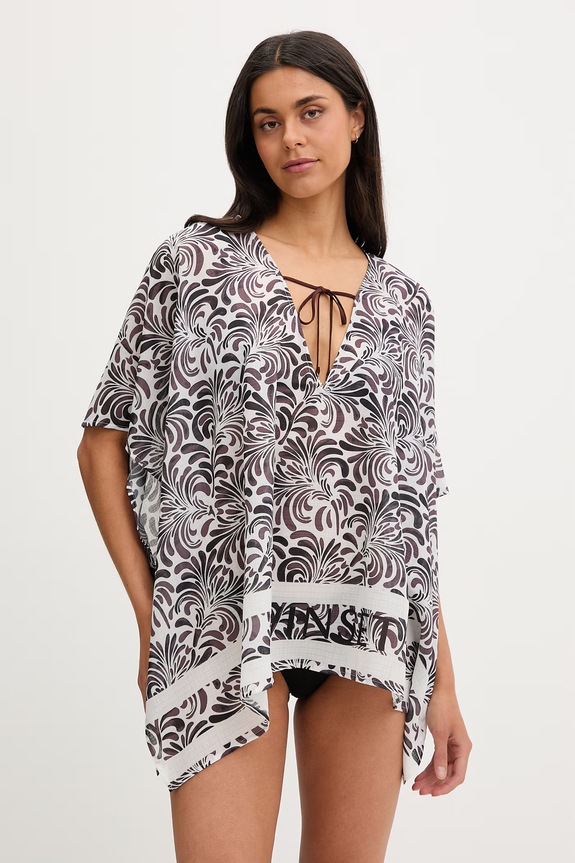 Twinset Copricostume da spiaggia da donna marrone 261LM5BLL