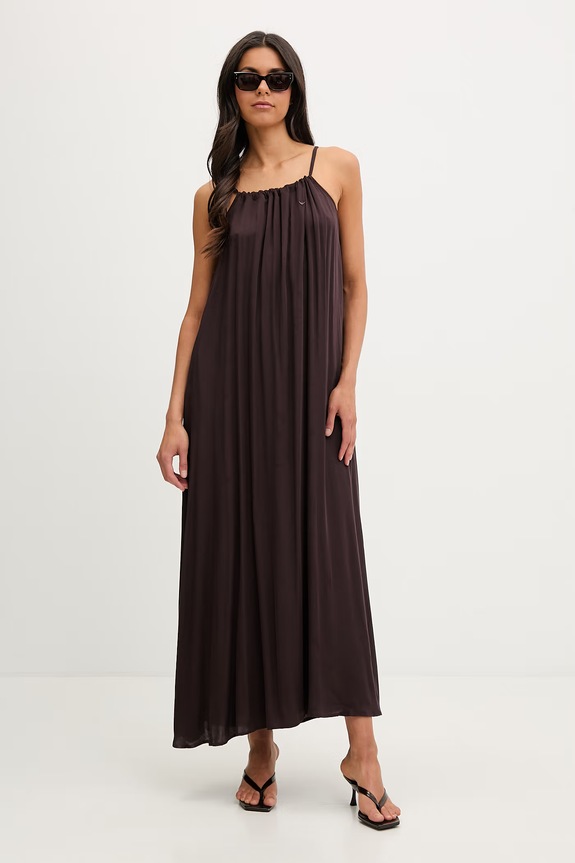 Emporio Armani Underwear sukienka plażowa damska EW003416.AF20249 brązowy SS26