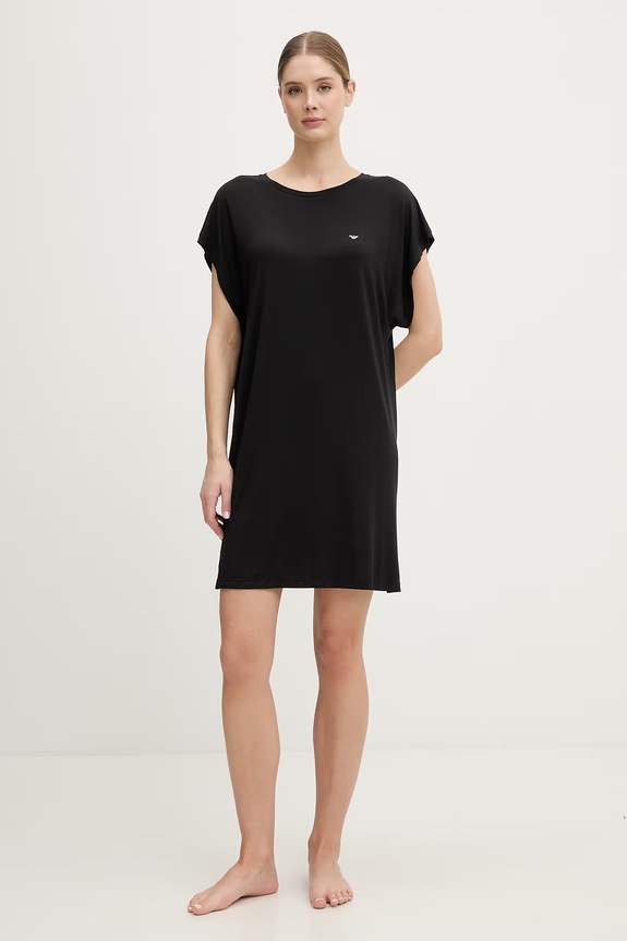Emporio Armani Underwear maglietta da pigiama da donna con viscosa EW002965.AF19024 nero SS26
