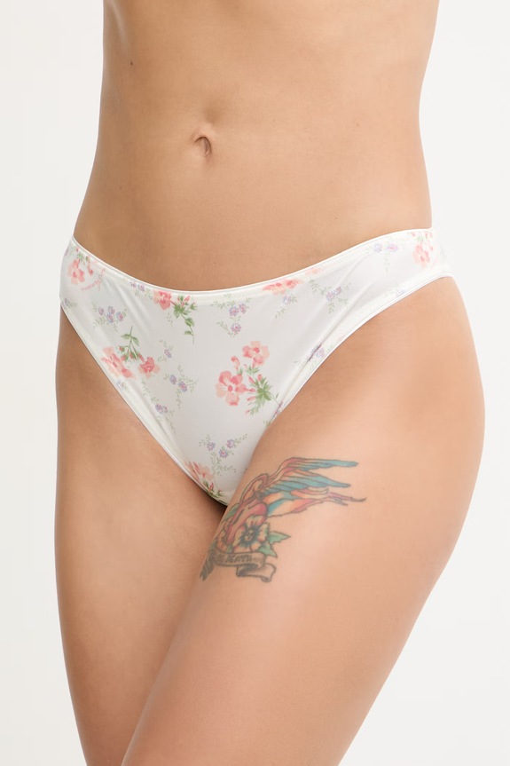 Emporio Armani Underwear figi damskie beżowy EW001915.AF19035