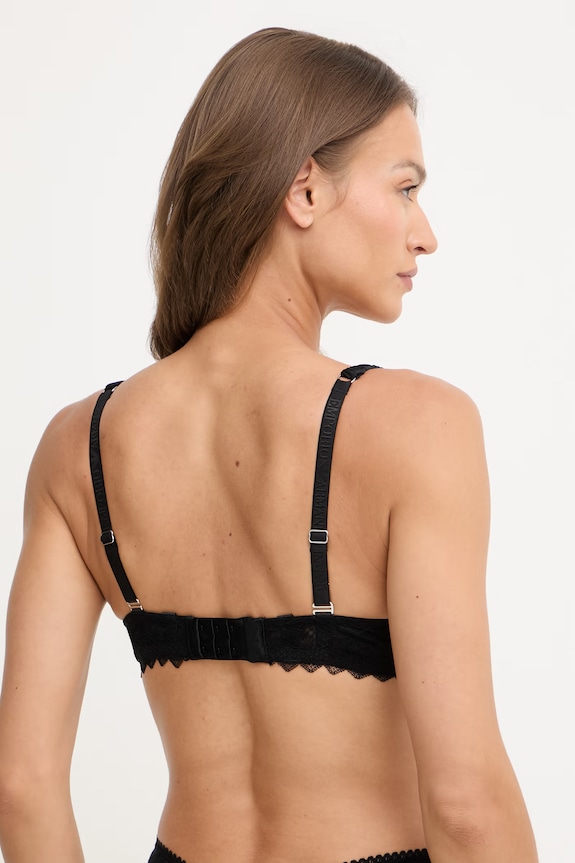 Odzież Emporio Armani Underwear biustonosz koronkowy EW000446.AF19033 czarny