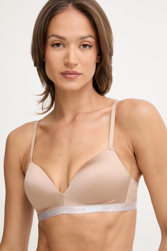 Odzież Emporio Armani Underwear biustonosz EW000442.AF19028 beżowy