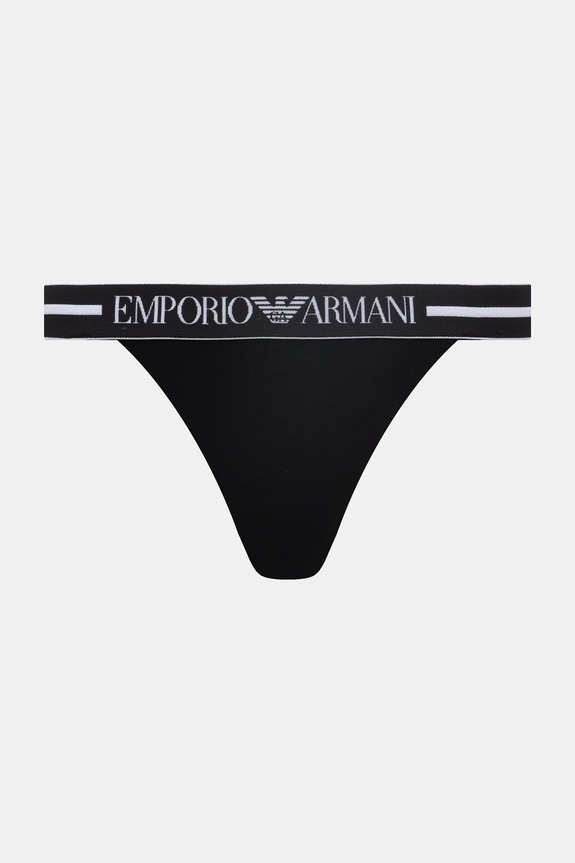 Стринги Emporio Armani Underwear 2 шт EW000405.AF19023 чёрный SS26