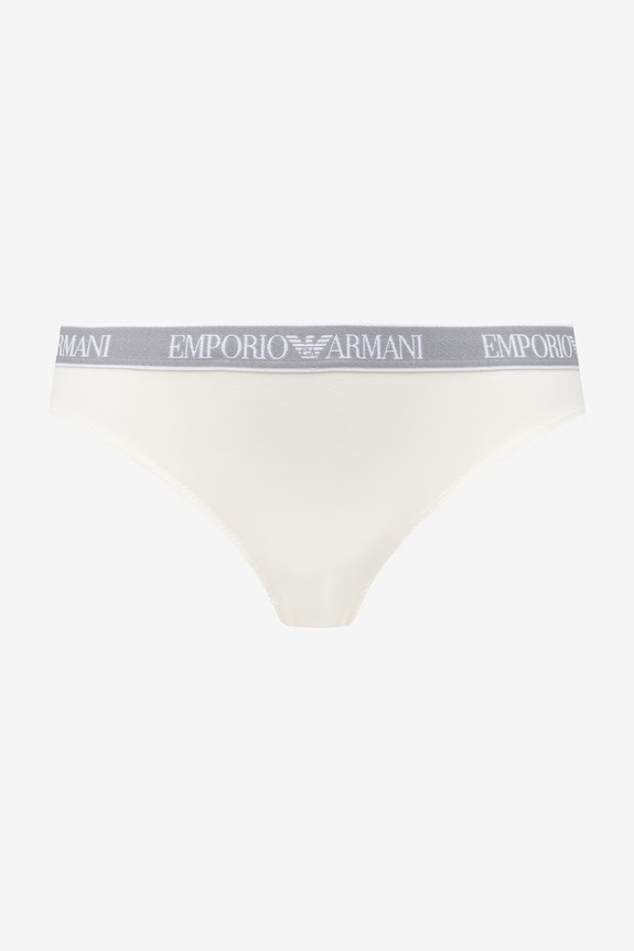 Emporio Armani Underwear chiloți full brief pentru femei pachet de 2 EW000403.AF19026 bej SS26
