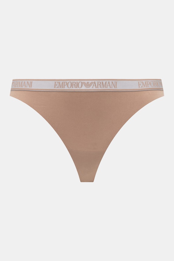 Emporio Armani Underwear tangá dámske 2-pak EW000402.AF19028 béžová SS26