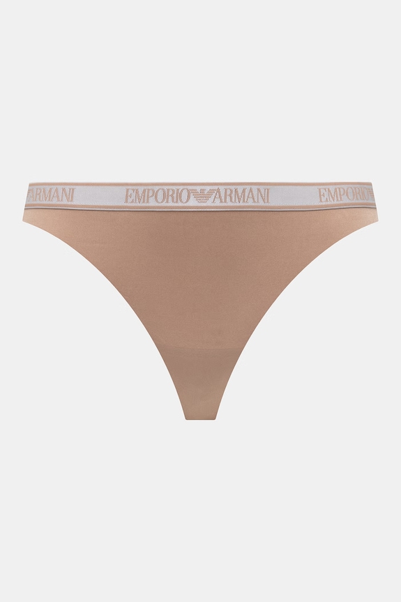 Emporio Armani Underwear tangá dámske 2-pak EW000402.AF19028 béžová SS26