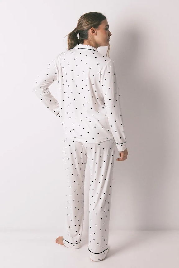 women'secret pijama 3133479 alb SS26