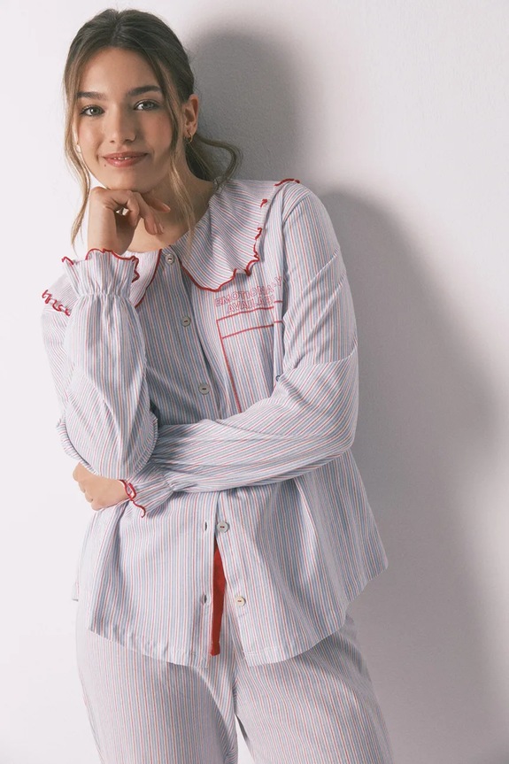 Ρούχα Βαμβακερές πιτζάμες women'secret 3133480 μπλε