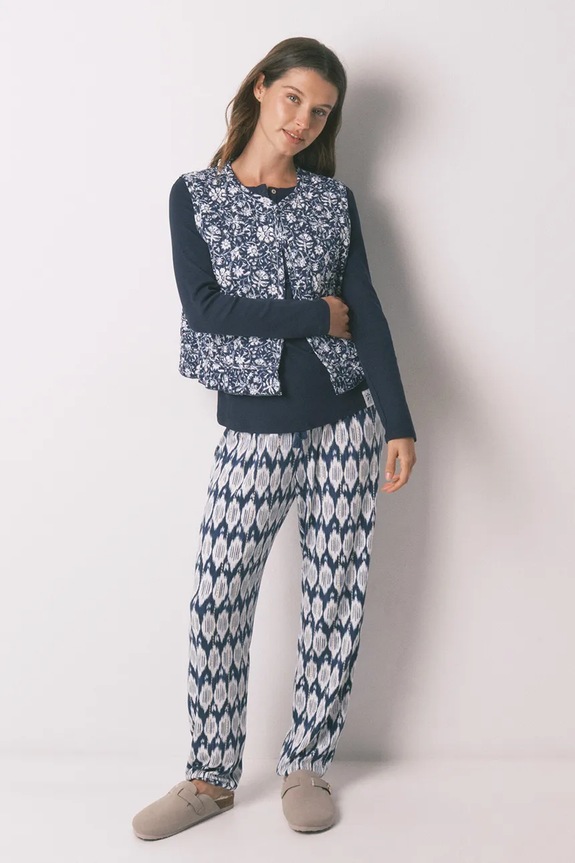 Odjeća Kućni ogrtač women'secret 3143755 mornarsko plava
