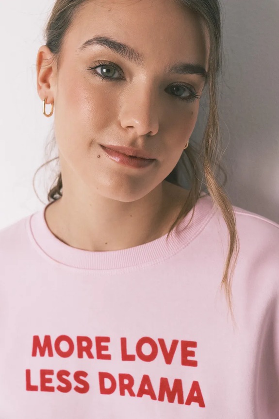 women'secret bluza piżamowa 3233529 różowy