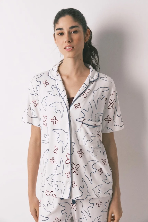 Îmbrăcăminte women'secret pijama 3793066 alb