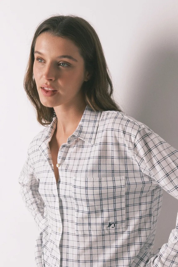 women'secret piżama bawełniana biały 3793068