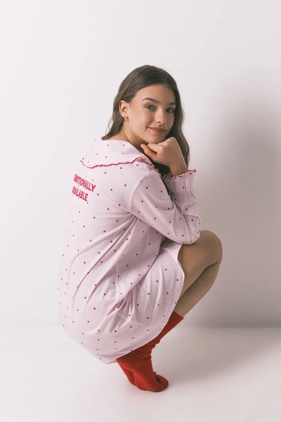 women'secret koszula nocna bawełniana 4443616