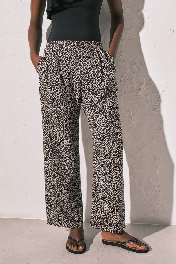 women'secret pantaloni de plajă negru 5543689