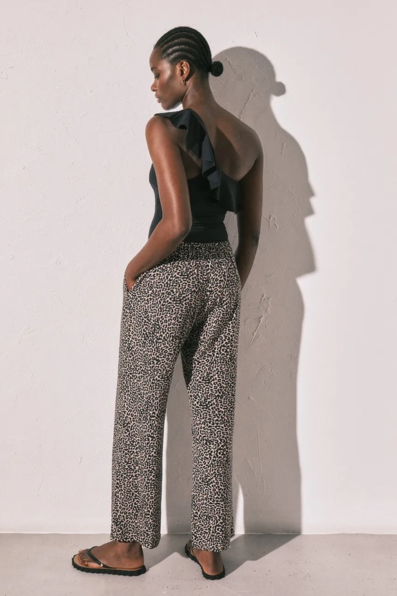 Îmbrăcăminte women'secret pantaloni de plajă 5543689 negru