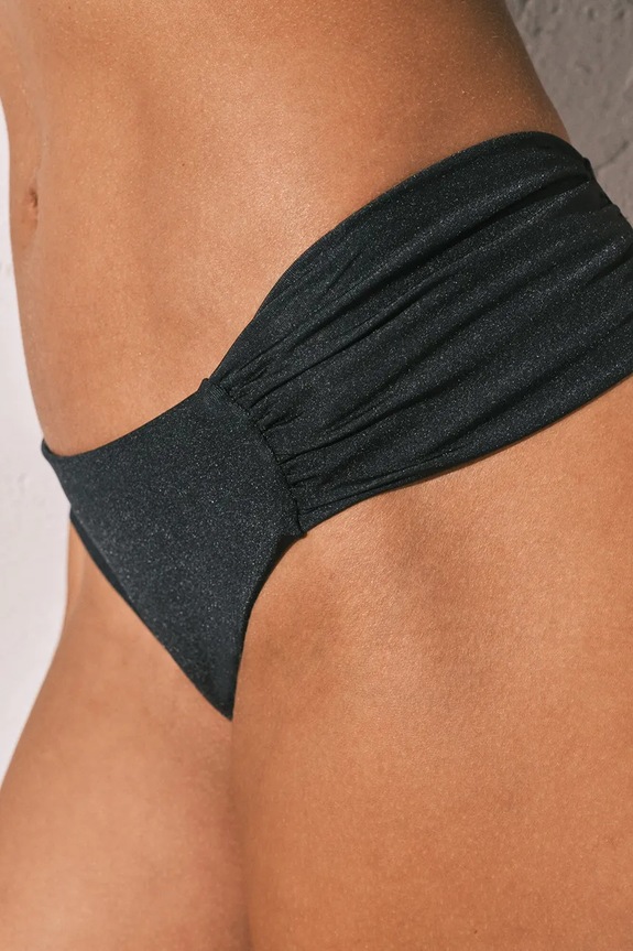 Μαγιό σλιπ μπικίνι women'secret 6463637 μαύρο