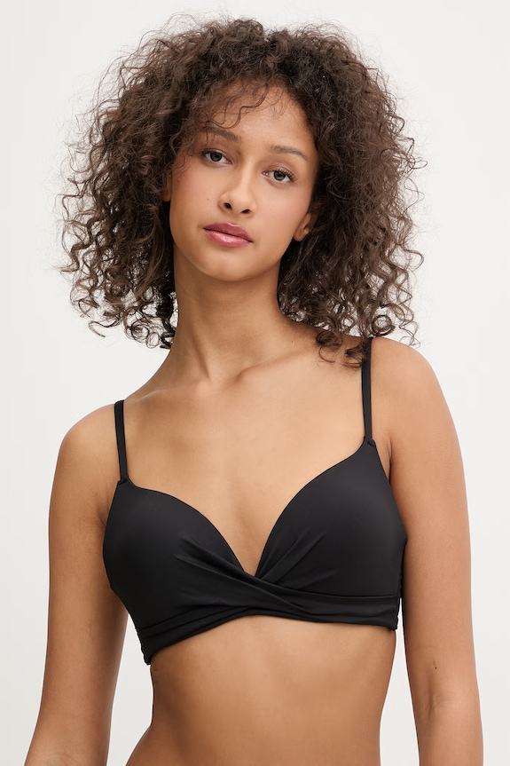 women'secret biustonosz kąpielowy usztywniana czarny 6483759