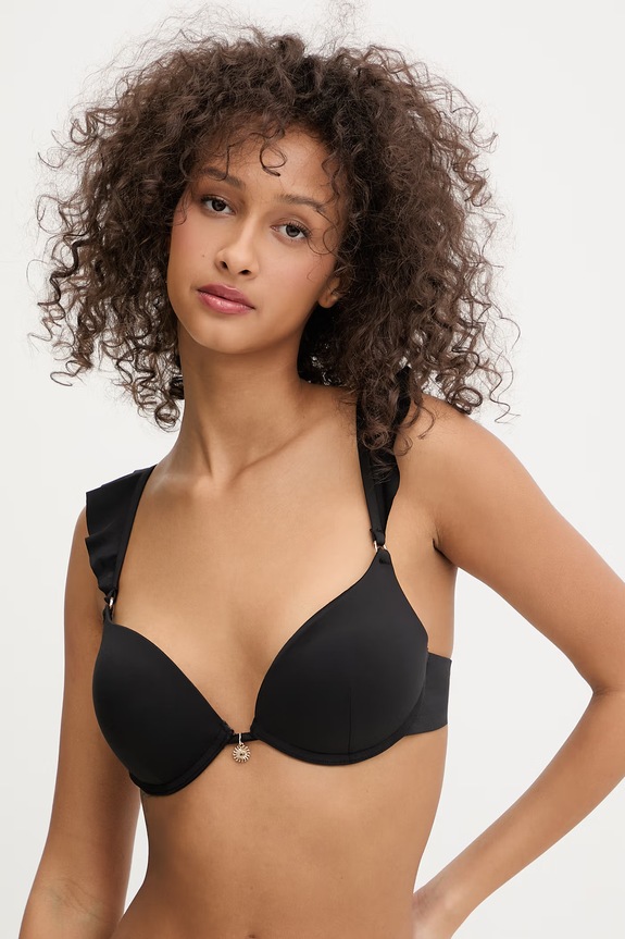 women'secret biustonosz kąpielowy usztywniana czarny 6483760