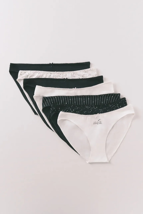 Σλιπ women'secret 7-pack 4933602 μαύρο SS26