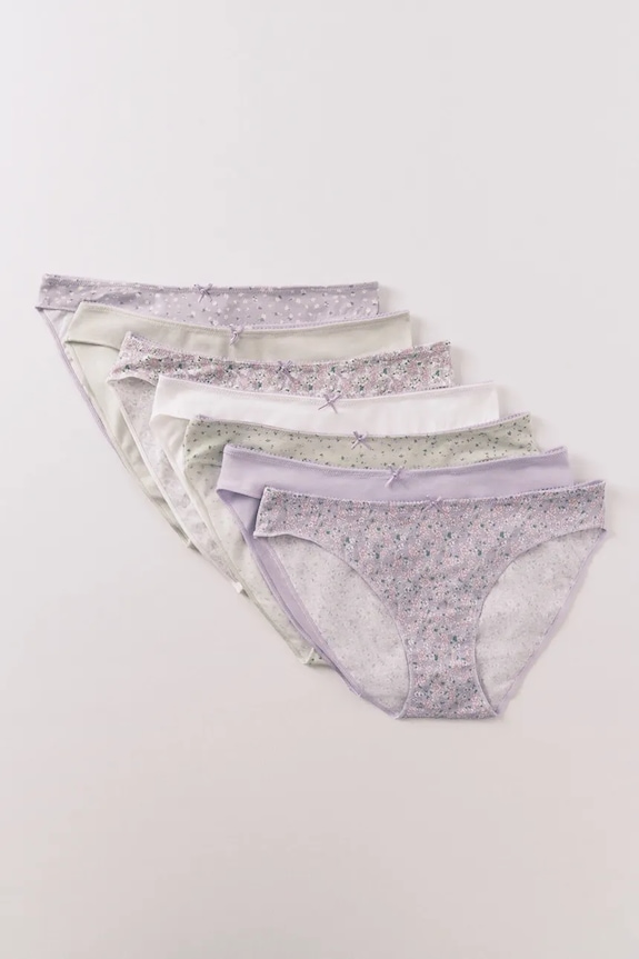 Σλιπ women'secret 7-pack 4933606 μωβ SS26