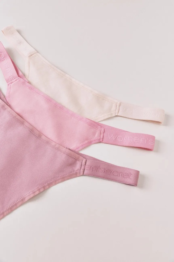 Στρινγκ women'secret 3-pack 4933612 ροζ SS26