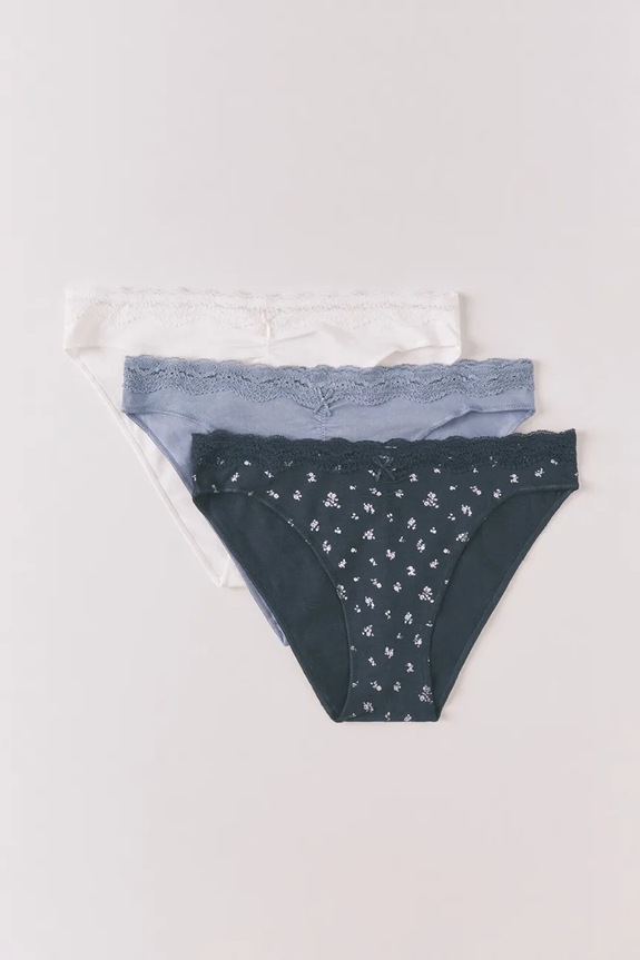 Σλιπ women'secret 3-pack 4933613 σκούρο μπλε SS26