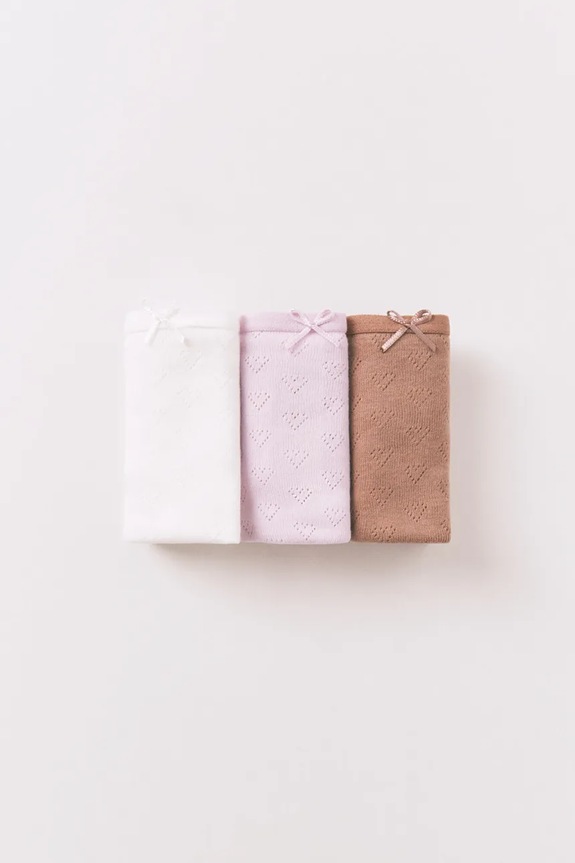 Βαμβακερά εσώρουχα women'secret 3-pack βαμβάκι λευκό 4933615