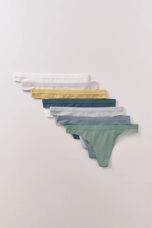 Στρινγκ women'secret 7-pack 4933626 γκρί SS26