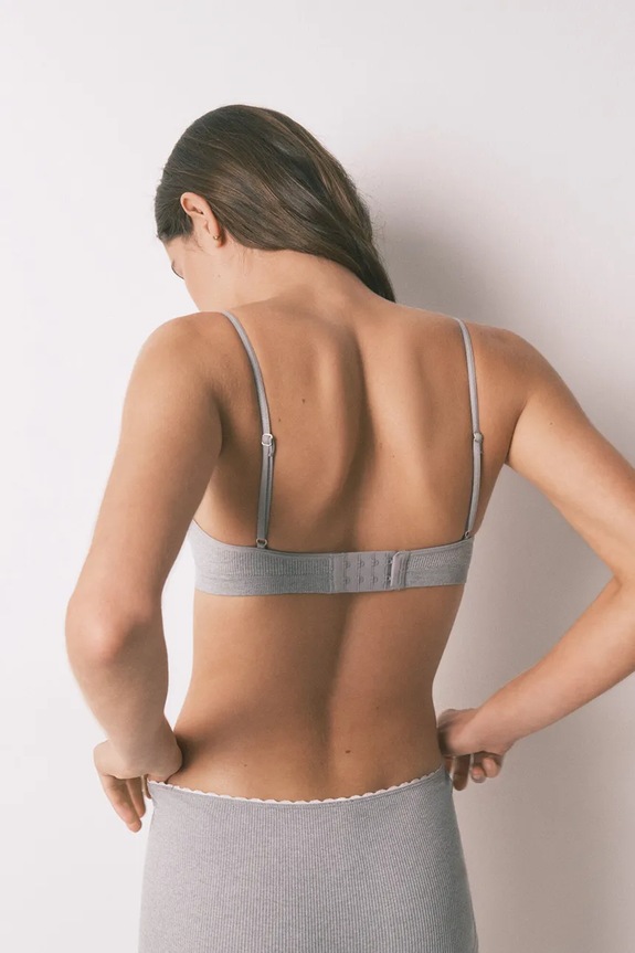 Odzież women'secret biustonosz 5103009 szary