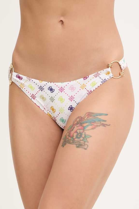Guess figi kąpielowe INES dół biały E6GO24.MC04R