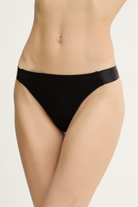 Guess stringi damskie dzianina czarny O6GE05.KE831